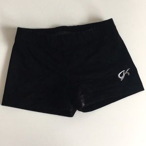 Girls GK micro mini workout shorts